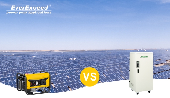 Solar Energy Storage VS Generators