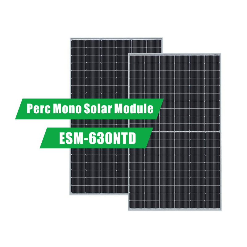 half cut solar module