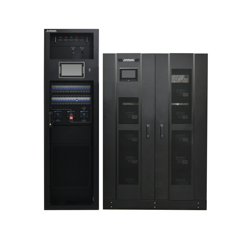 80kVA UPS & Power Distribution System with 96kWh High-Voltage Lithium Battery for Data Centers -EverExceed