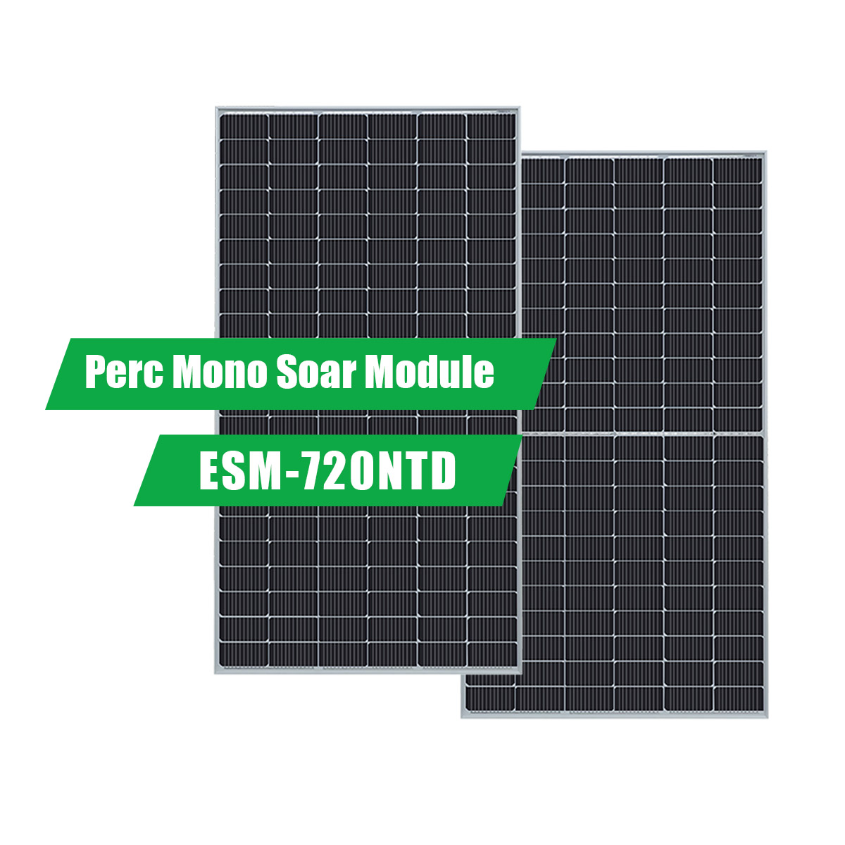 half cut solar module