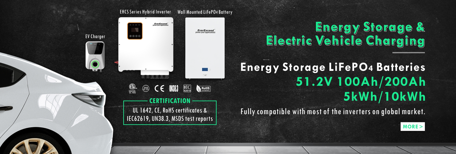 Energy Storage & Electric Vehicle Charging