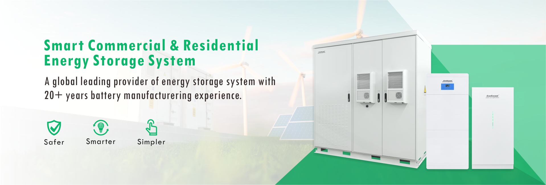 Smart Commercial & Residential Energy Storage System