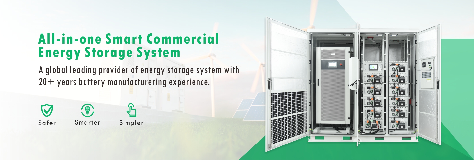 All-in-one Smart Commercial Energy Storage System