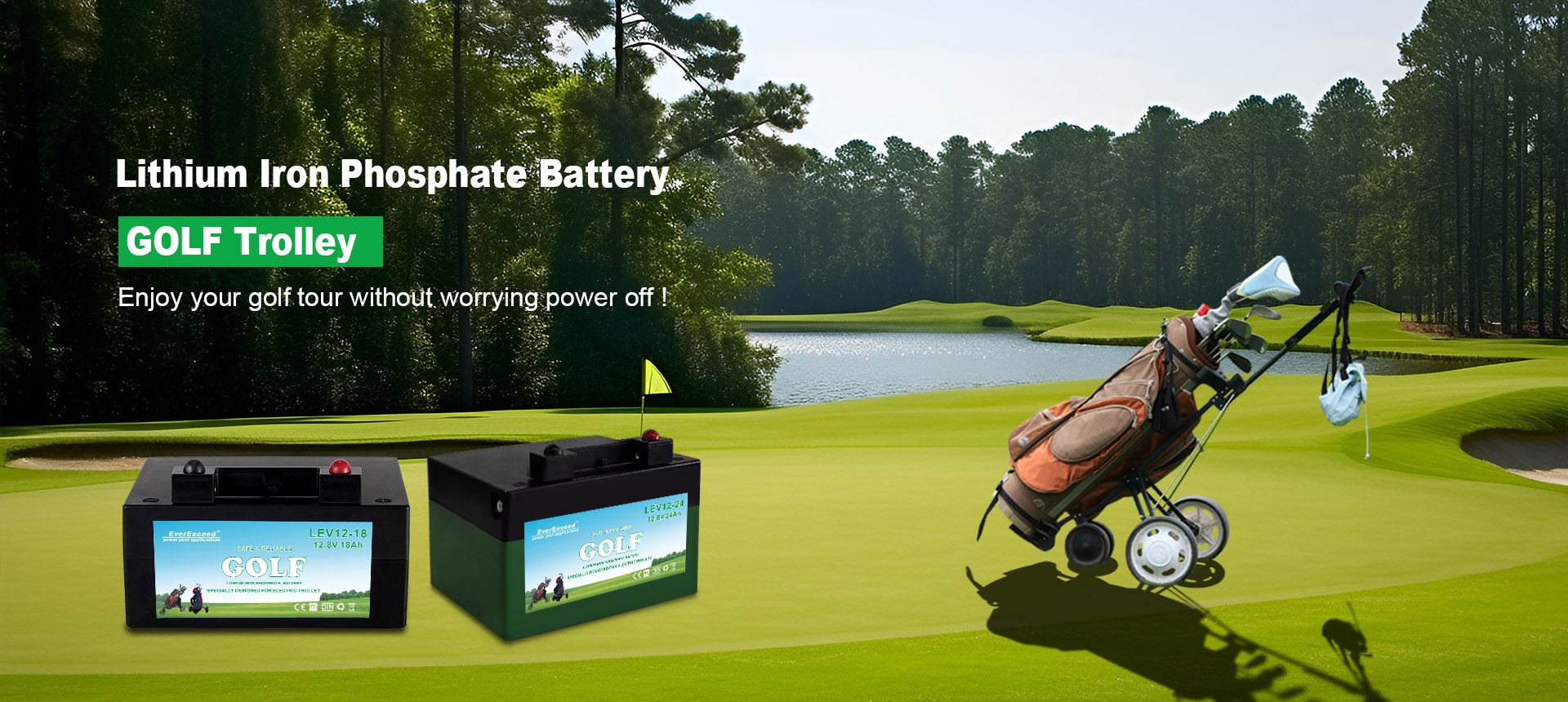 Golf Carts lithium battery