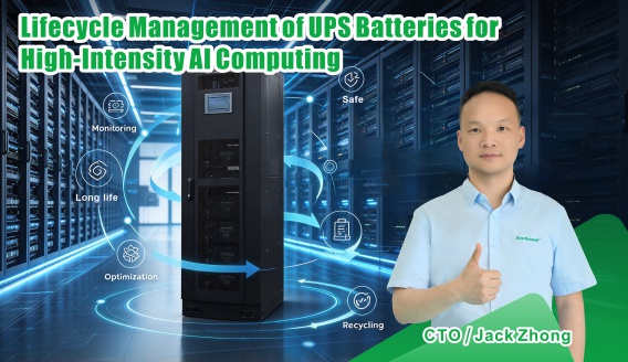 Lifecycle Management of UPS Batteries for High-Intensity AI Computing