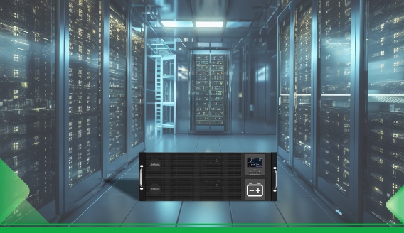 Can online high-frequency UPS work without batteries, as  backup batteries during power outages