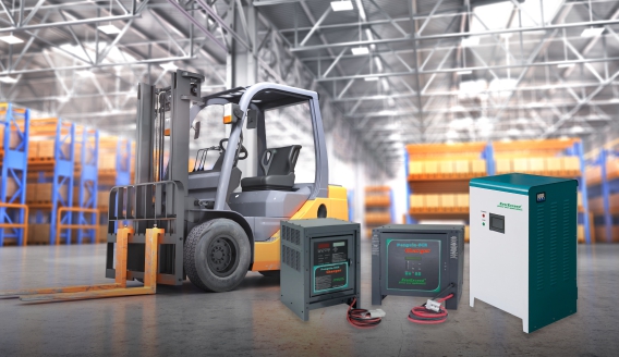 Improving Access to Forklift Battery Chargers