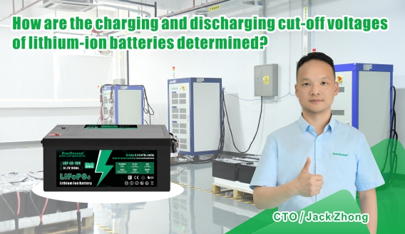How Are the Charge and Discharge Cutoff Voltages of Lithium-ion Batteries Determined?