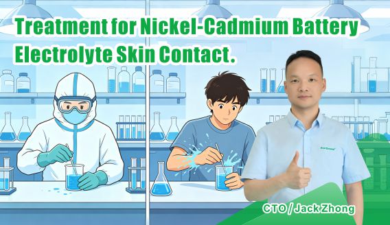 Ni-Cd Battery Electrolyte Skin Contact Safety Guideline | EverExceed HSE Standard