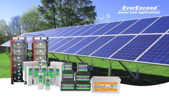 What are the types of Solar battery?