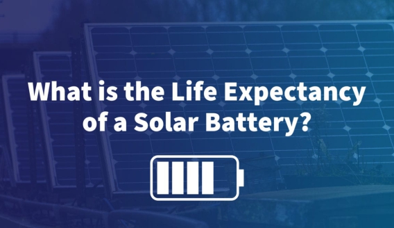 Solar battery life time