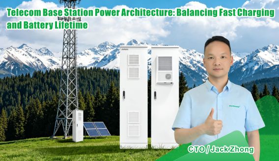 Telecom Base Station Power Architecture: Balancing Fast Charging and Battery Lifetime