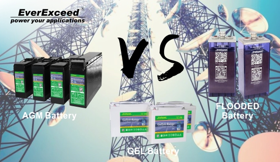 AGM VS GEL VS FLOODED VRLA batteries- Advantages and Disadvantages of them
