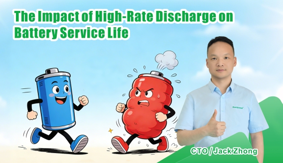 Impact of High-Rate Discharge on Battery Service Life
