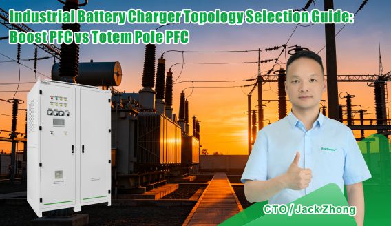 Industrial Battery Charger Topology Selection Guide: Boost PFC vs Totem Pole PFC