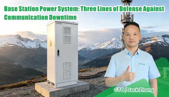 Base Station Power System: Three Lines of Defense Against Communication Downtime