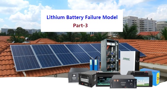 Lithium battery failure model-explain the phenomenon of lithium evolution in graphite anode: part-3