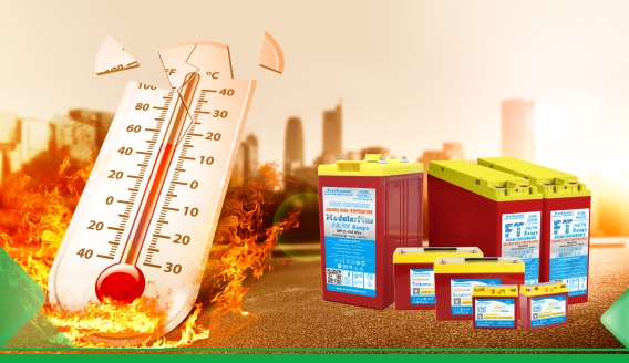 The relationship between temperature and battery