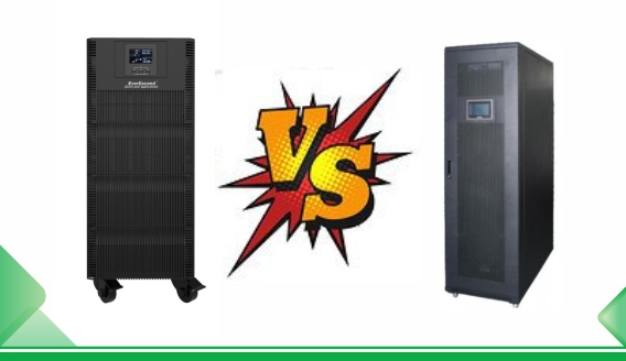 What is the difference between single phase and three phase UPS?