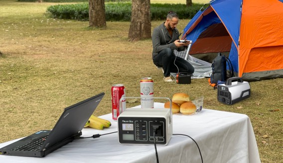 What is a portable power station?