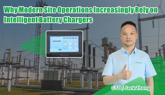 Why Modern Site Operations Increasingly Rely on Intelligent Battery Chargers