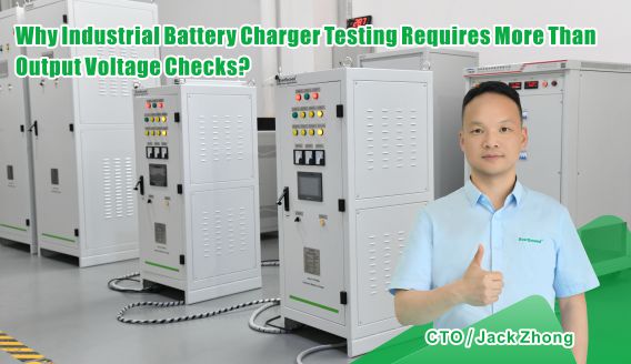 Why Industrial Battery Charger Testing Requires More Than Output Voltage Checks