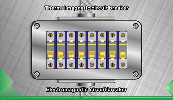 The difference between thermal magnetic and electromagnetic types of molded case circuit breakers
