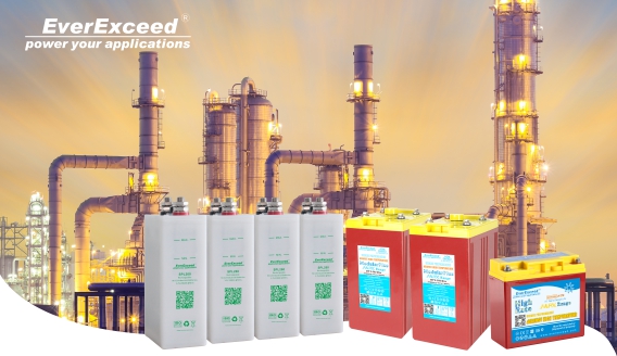 Backup batteries for Oil & Gas industry