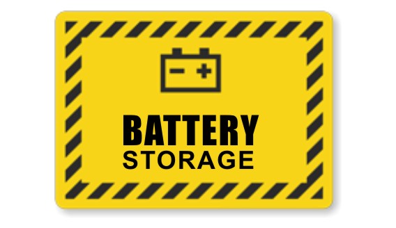 What kind of conditions are better for batteries to be stored in?