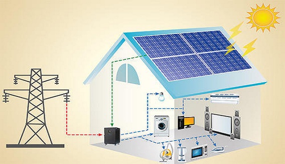 What is a solar energy storage battery and what does it do?