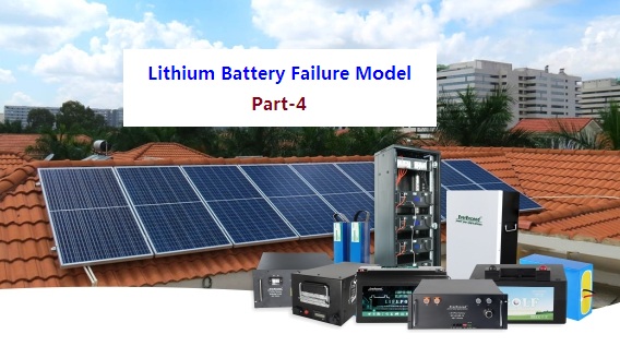 Lithium battery failure model-explain the phenomenon of lithium evolution in graphite anode: part-4