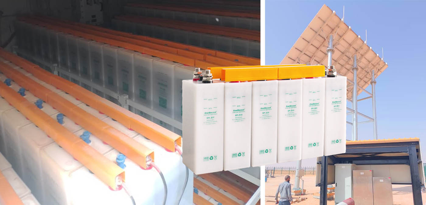 900 Ah Nickel-Cadmium Battery for Oil and Gas filed