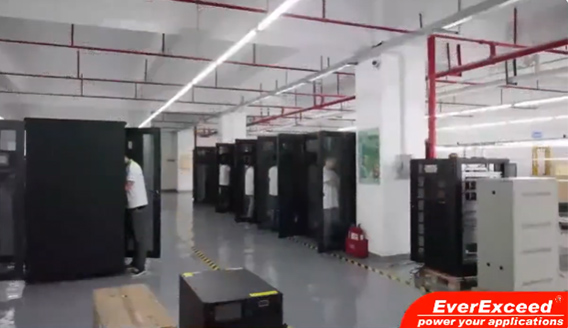 EverExceed Production line for Micro Integrated Data Center Solution and Industrial Chargers