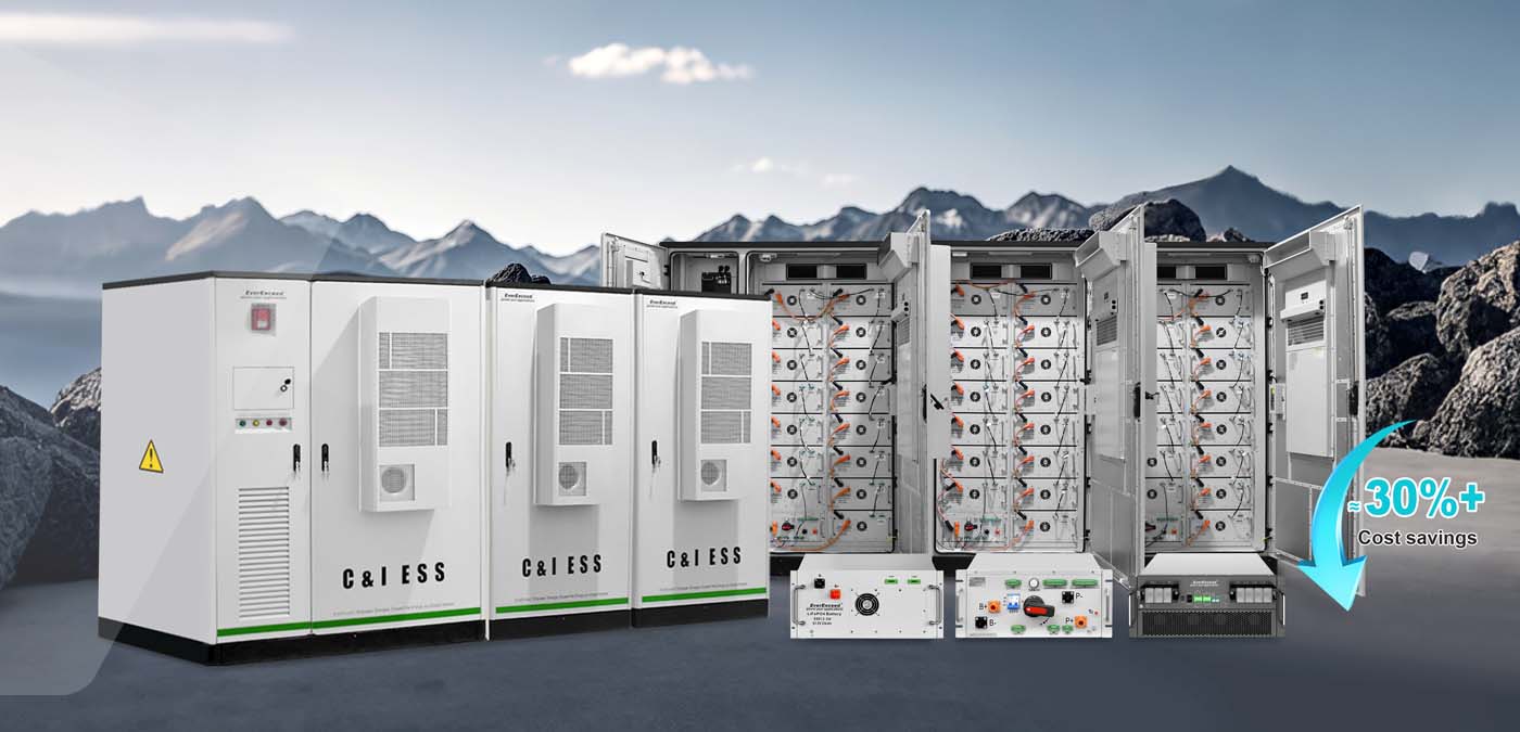 100kW/723kWh Commercial & lndustrial ESS For Industrial Park Energy Storage Project