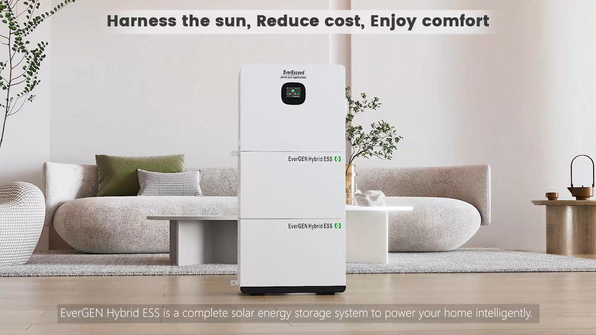 EverExceed All-in-One Hybrid Inverter Energy Storage System