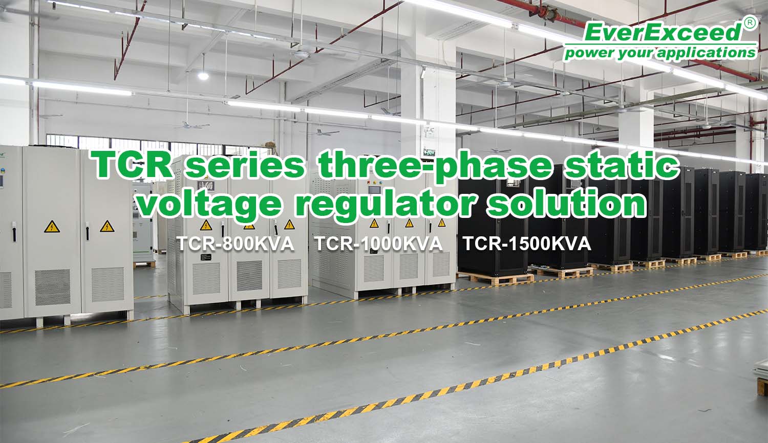 EverExceed 1500kVA Static Voltage Regulator