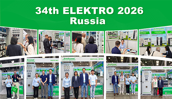 EverExceed Showcases Advanced Power Solutions at ELEKTRO 2026 in Moscow