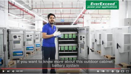 Outdoor Battery Cabinet Solution 48V600W