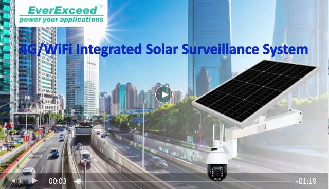 EverExceed 4G Wifi Integrated Solar Surveillance System