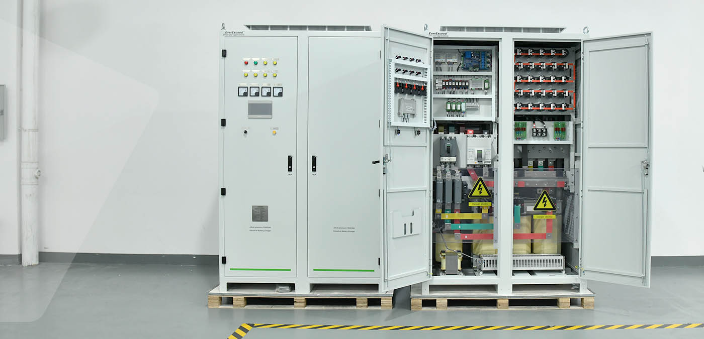 110V8181A uXcel Premium Industrial Chargers for Substation Retrofit Project