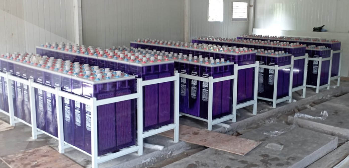  Tubular OPzS flooded batteries