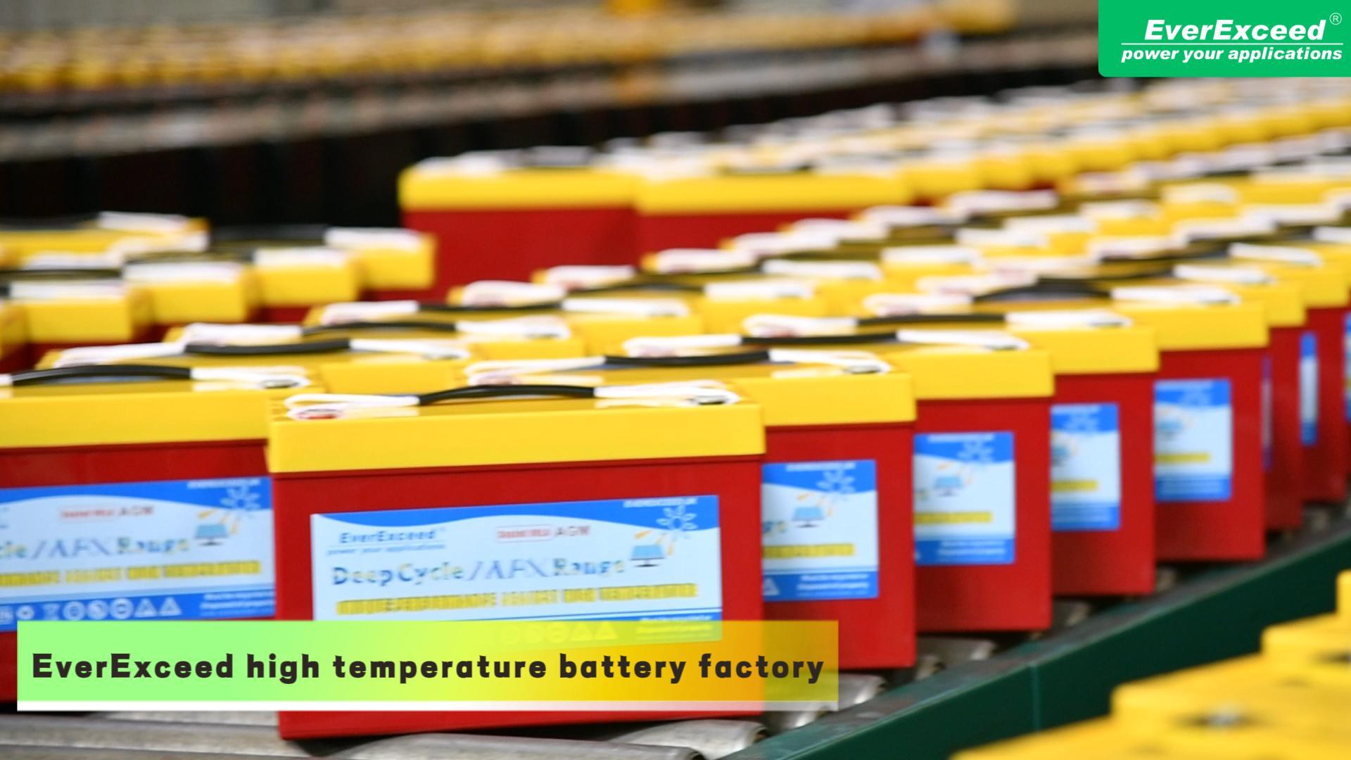  EverExceed Lead-acid battery factory production video