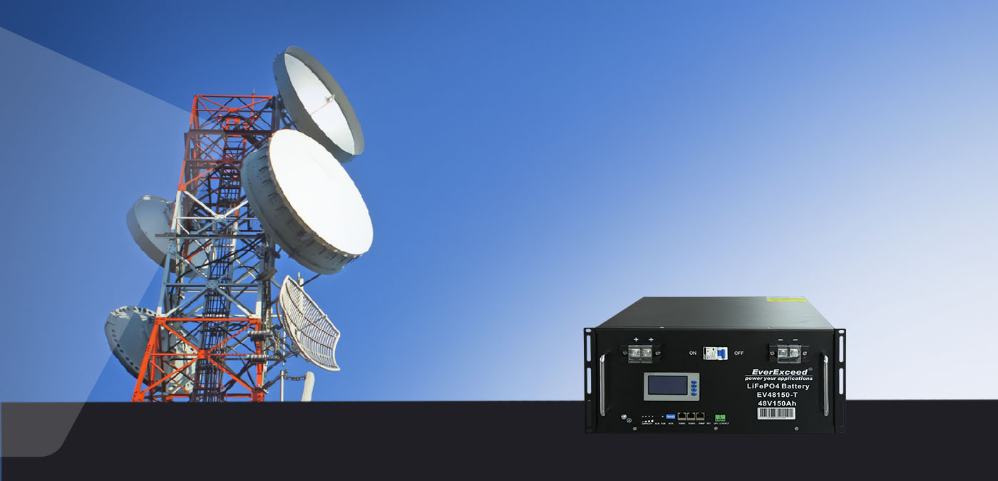48V  150Ah Telecom LiFePO4 Batteries