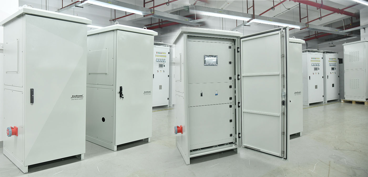 uXcel 180V100A Industrial Battery Charger for the Oilfield Substation  Project 