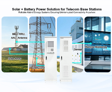 Hybrid Telecom Site Power Solution