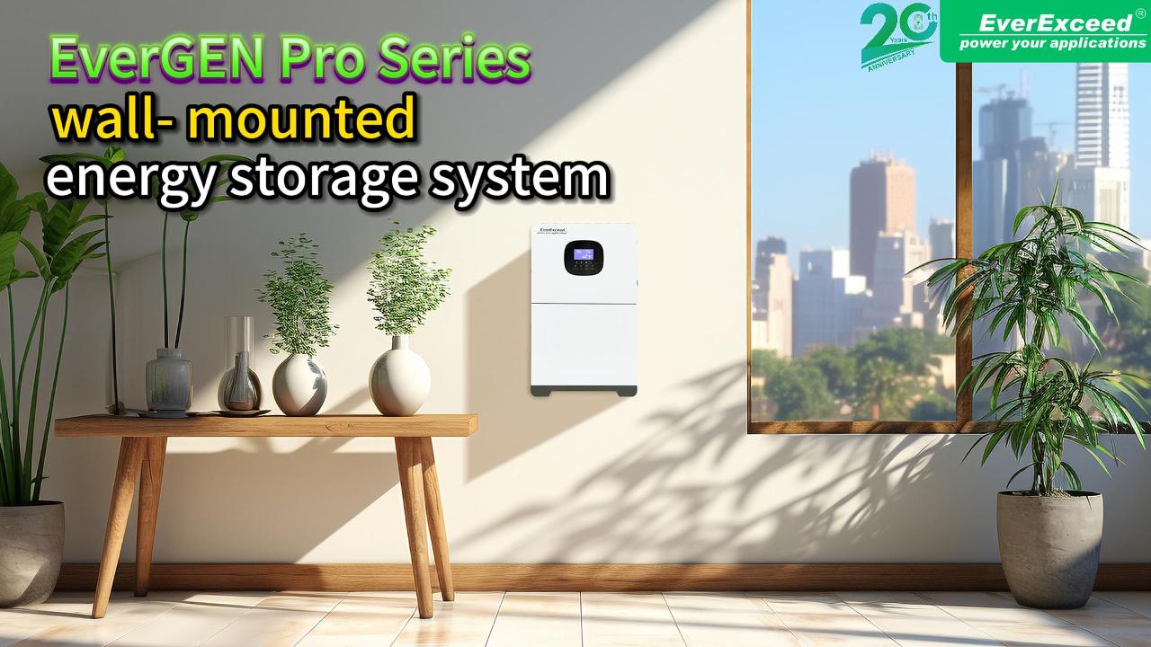 EverGEN Pro Series wall mounted energy storage system
