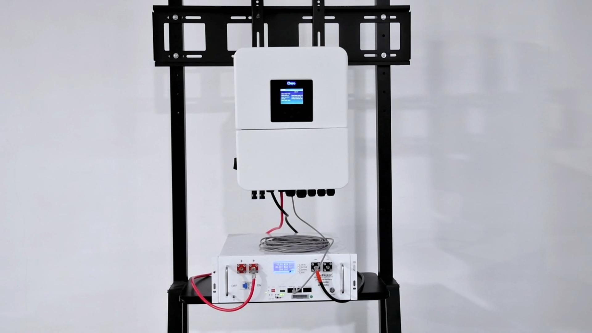 EverExceed LiFePO₄ Battery + Deye Inverter | Installation Guide