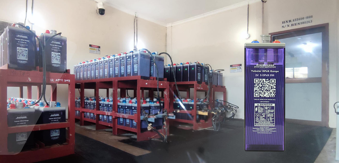 2V 250Ah Tubular OPzS Batteries for Pertamina's Oil Project