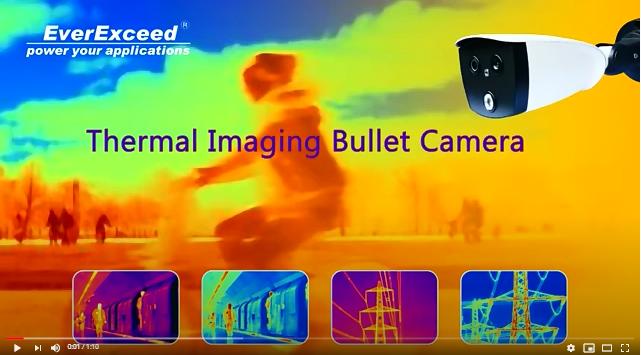 EverExceed Thermal Imaging Bullet Camera to prevent the spread of COVID-19