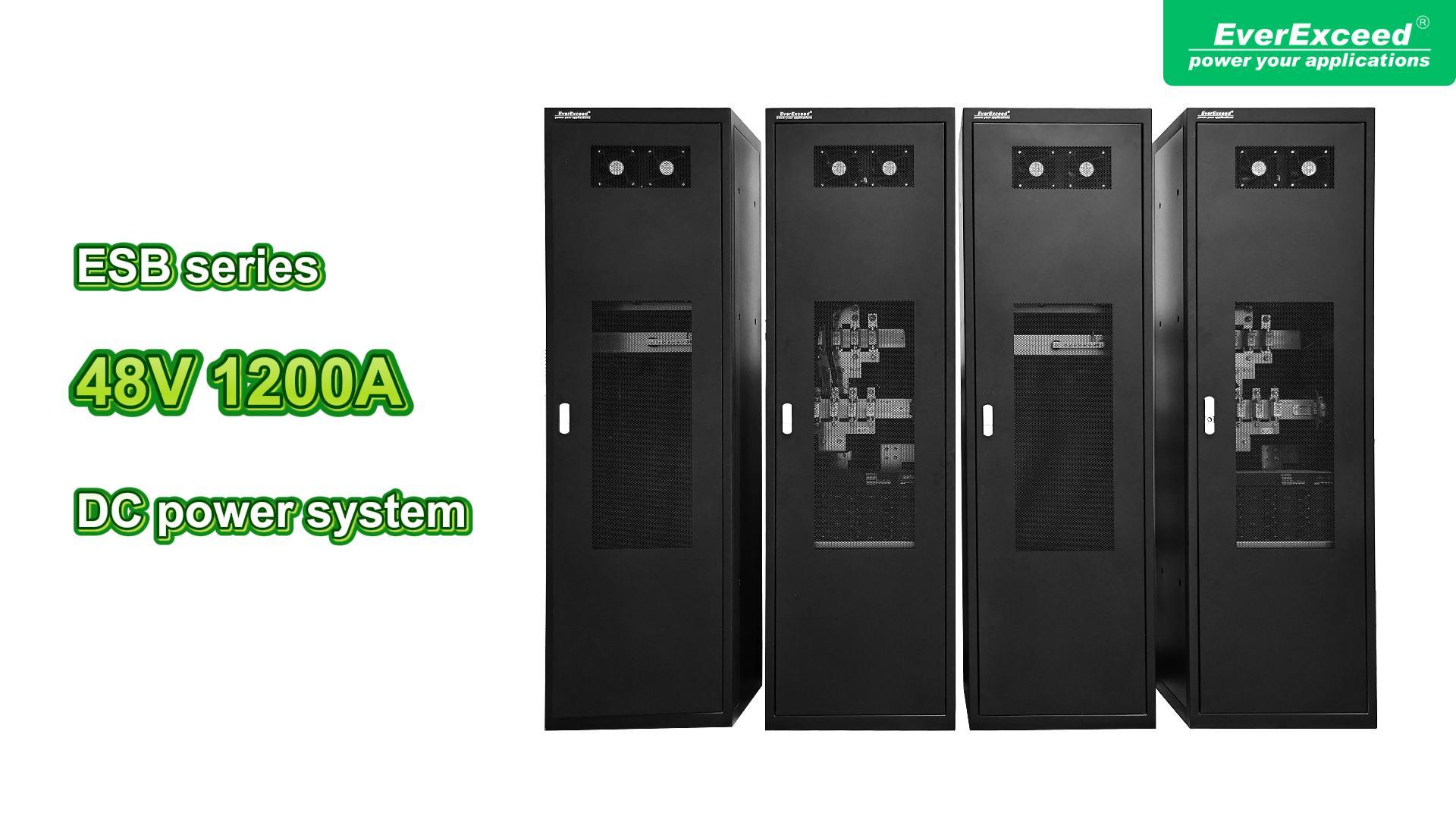 EverExceed Self-Developed -48VDC 1200A Indoor Telecom Power System | High-Capacity DC Solution for AIDC Applications